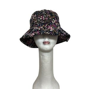 Floral Women Fully-Lined Bucket Hat - Sz-OS